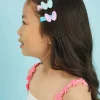 Accessorize 4-Pack Girls Sparkle Butterfly Hair Clips