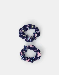 Accessorize 2-Pack Girls Unicorn Print Hair Scrunchies
