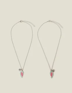 Accessorize 2-Pack Girls Watermelon 'BFF' Necklace