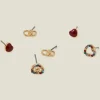 Accessorize 3-Pack Heart Infinity Studs