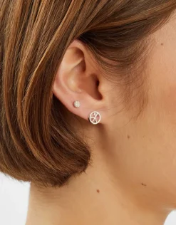 Accessorize 10-Pack Hippie Stud & Hoop Earrings