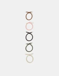 Accessorize 4-Pack Knot Cord Hair Bands