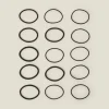 Accessorize 15-Pack Mix Plain Hair Bands