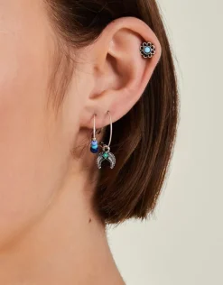 Accessorize 10-Pack Mixed Stud and Hoop Earrings