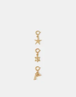 Accessorize 3-Pack Ocean Friends Jewellery Charms