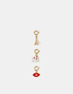 Accessorize 3-Pack Paris Jewellery Charms