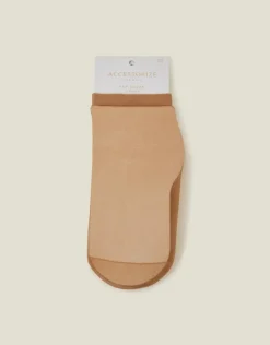 Accessorize 2-Pack Pop Socks Nude