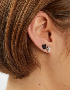 Accessorize 8-Pack Rock Star Stud Earrings