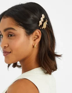 Accessorize 2-Pack Shell Hair Clips