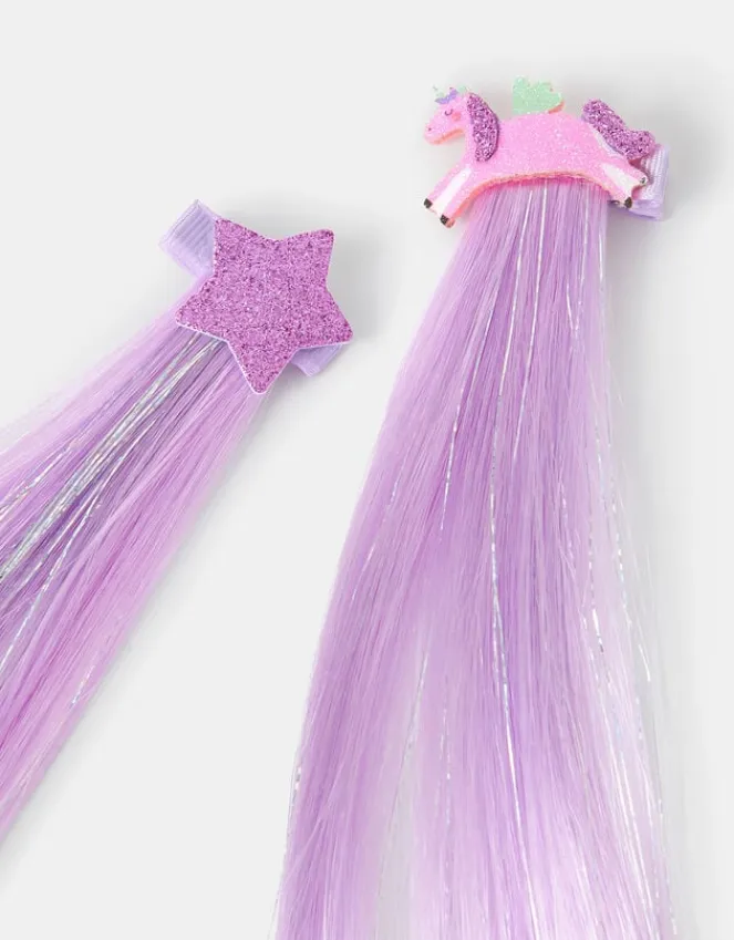 Accessorize 2-Pack Sparkle Faux Hair Clips