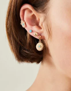 Accessorize 5-Pack Starfish Stud Earrings