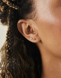 Accessorize 15-Pack Stone Stud Earrings Multi