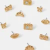 Accessorize 5-Pack Weekend Stud Earrings