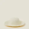 Accessorize Packable Ribbed Bucket Hat Natural