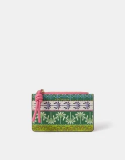 Accessorize Palm Print Card Holder