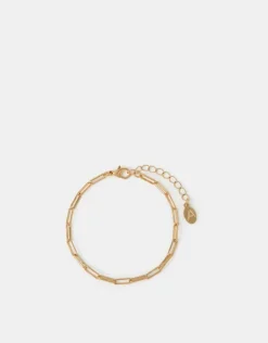 Accessorize Paperclip Chain Bracelet
