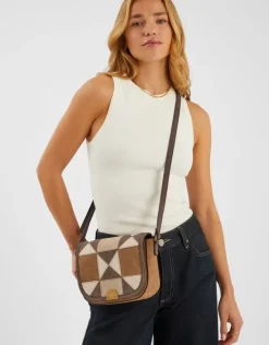 Accessorize Patchwork Crossbody Bag