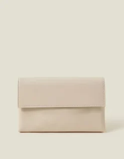 Accessorize Patent Fold-Over Clutch Bag