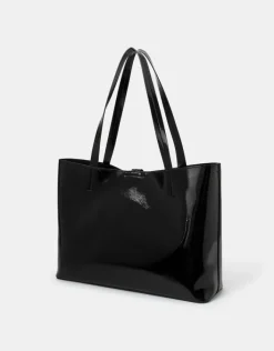 Accessorize Patent Tote Bag