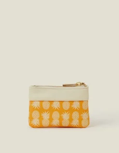 Accessorize Pineapple Print Coin Purse