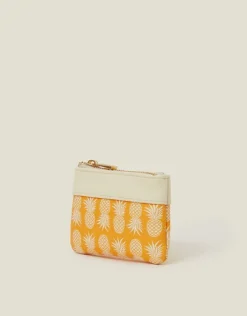 Accessorize Pineapple Print Coin Purse