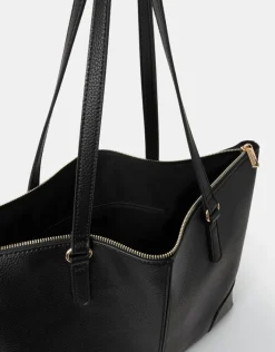 Accessorize Plain Tote Bag Black