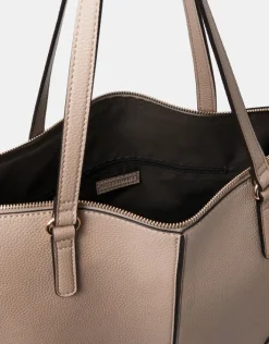 Accessorize Plain Tote Bag Brown