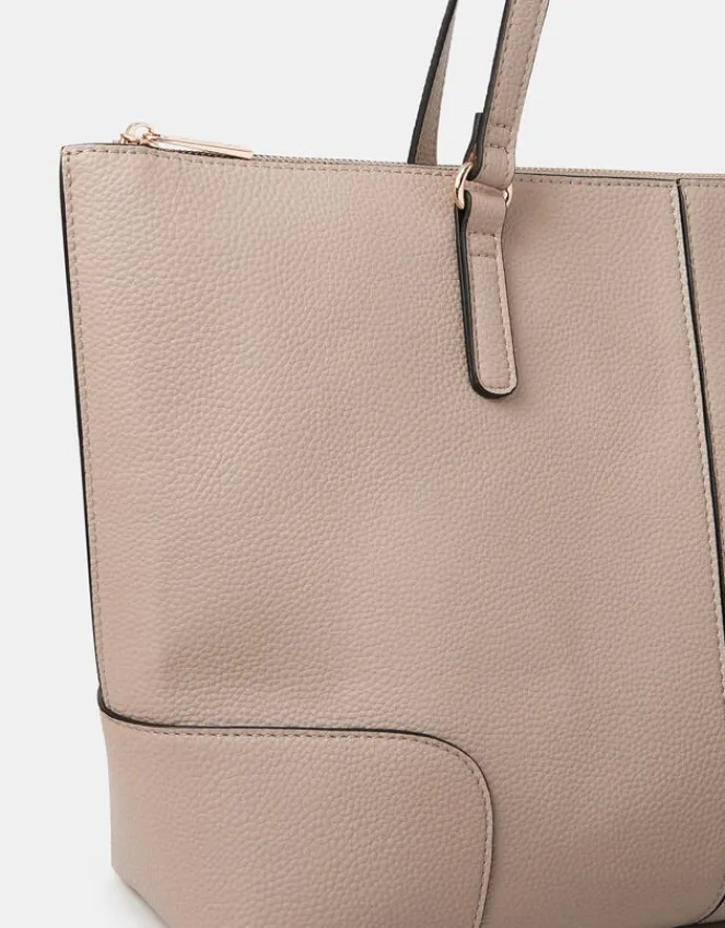 Accessorize Plain Tote Bag Brown
