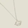 Accessorize Planet Pendant Necklace