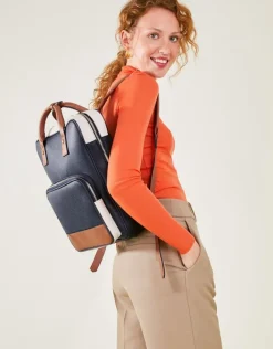 Accessorize Pocket Top Handle Backpack Multi