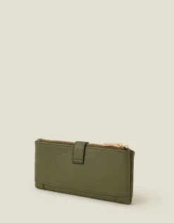 Accessorize Push Lock Wallet Green