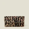 Accessorize Quilted Leopard Print Soft Sunglasses Case
