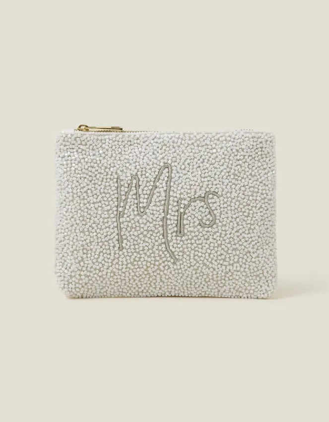 Accessorize "Mrs" Bridal Pouch