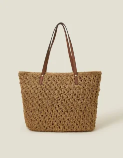 Accessorize Raffia Tote Bag