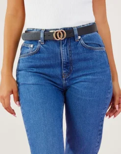 Accessorize Reversible Belt Multi