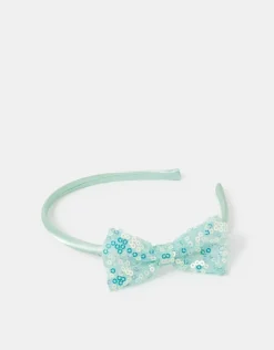 Accessorize Sequin Bow Headband