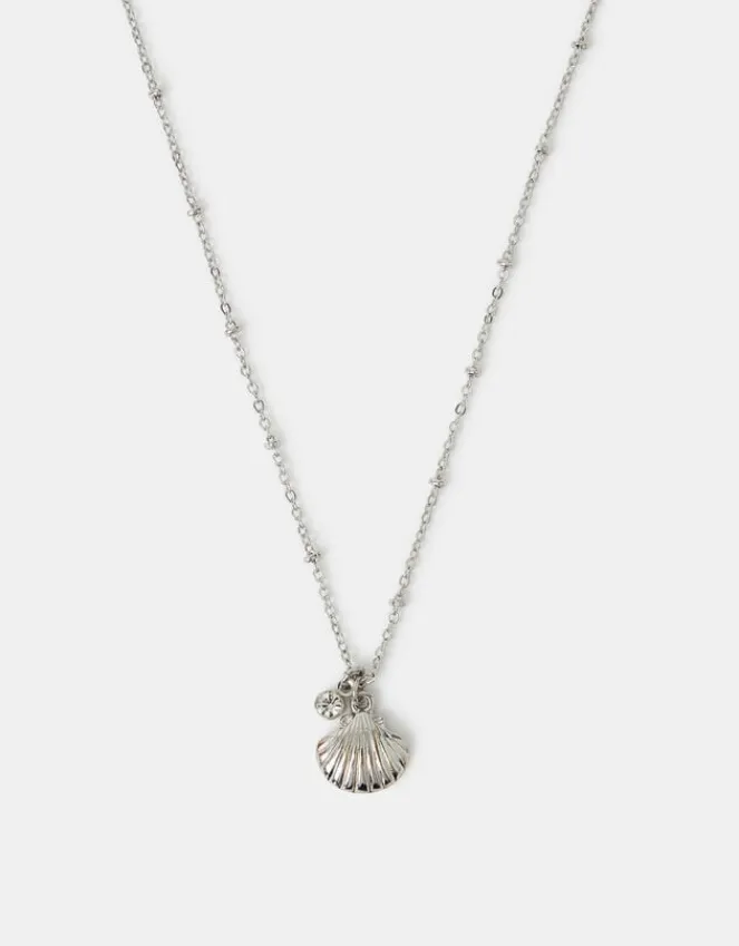 Accessorize Shell Pendant Necklace