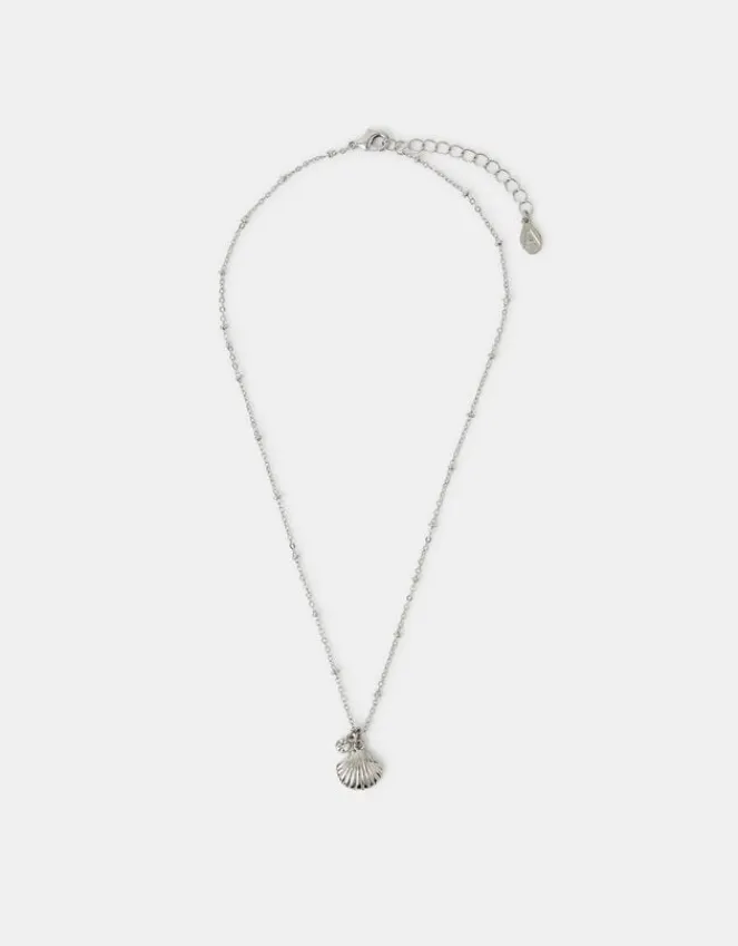 Accessorize Shell Pendant Necklace