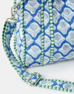 Accessorize Small Dandelion Print Quilted Tote Bag