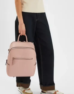 Accessorize Smart Zip Around Backpack Pink