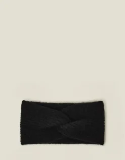 Accessorize Soft Knit Bando Black