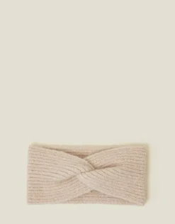 Accessorize Soft Knit Bando Natural