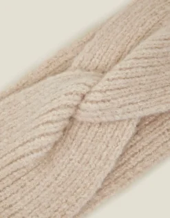 Accessorize Soft Knit Bando Natural