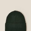 Accessorize Soho Knit Beanie Hat Green
