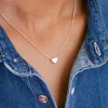 Accessorize Solid Heart Pendant Necklace