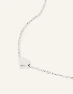 Accessorize Solid Heart Pendant Necklace