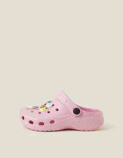 Accessorize Spring Garden Charm Clogs Pink
