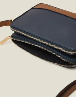 Accessorize Suedette Classic Crossbody Bag Multi