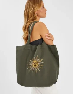 Accessorize Sun Embellished Tote Bag