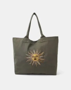 Accessorize Sun Embellished Tote Bag